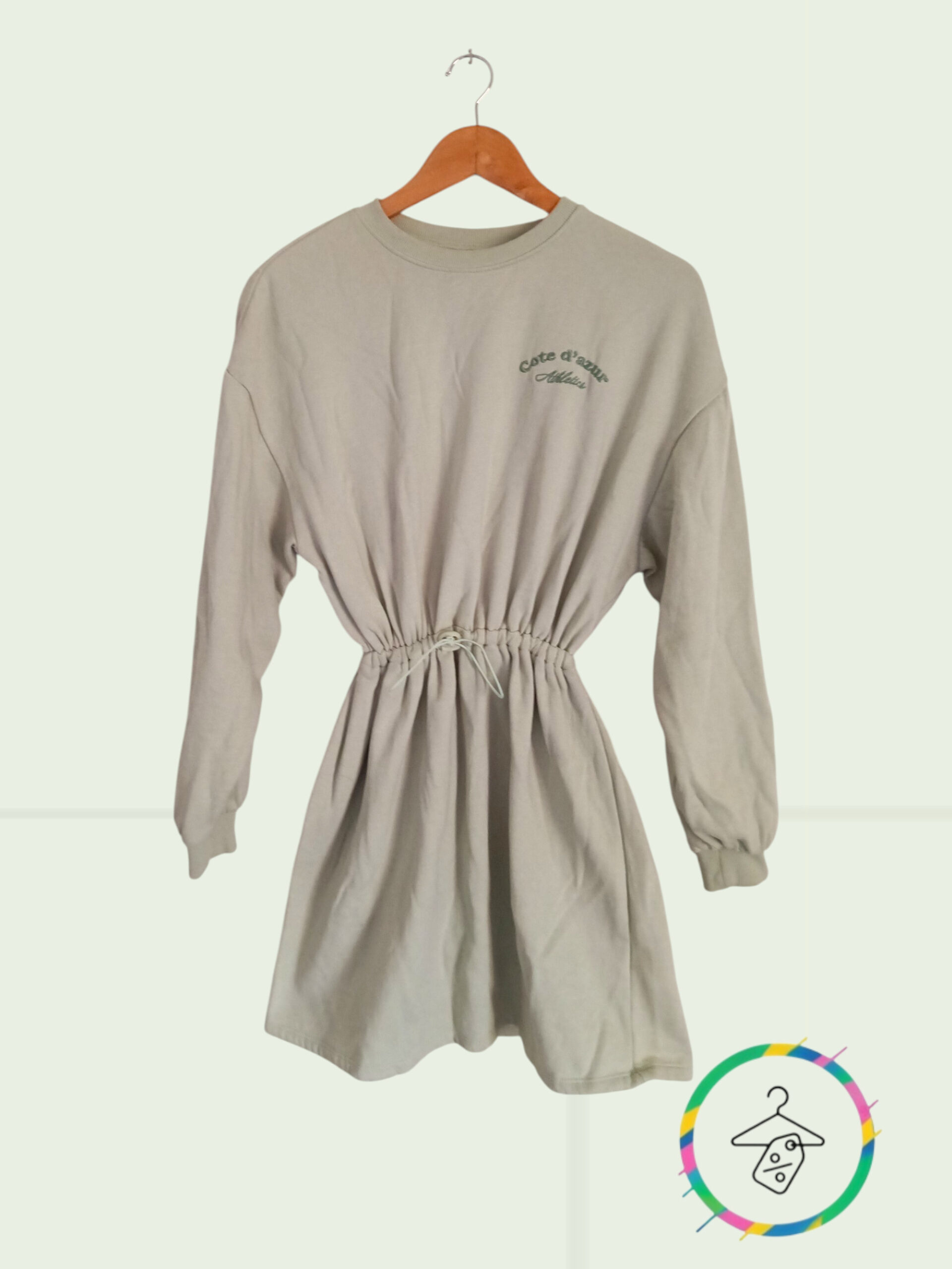 💚 Robe sweat H&M – Taille S – Style casual chic 💚 A1577