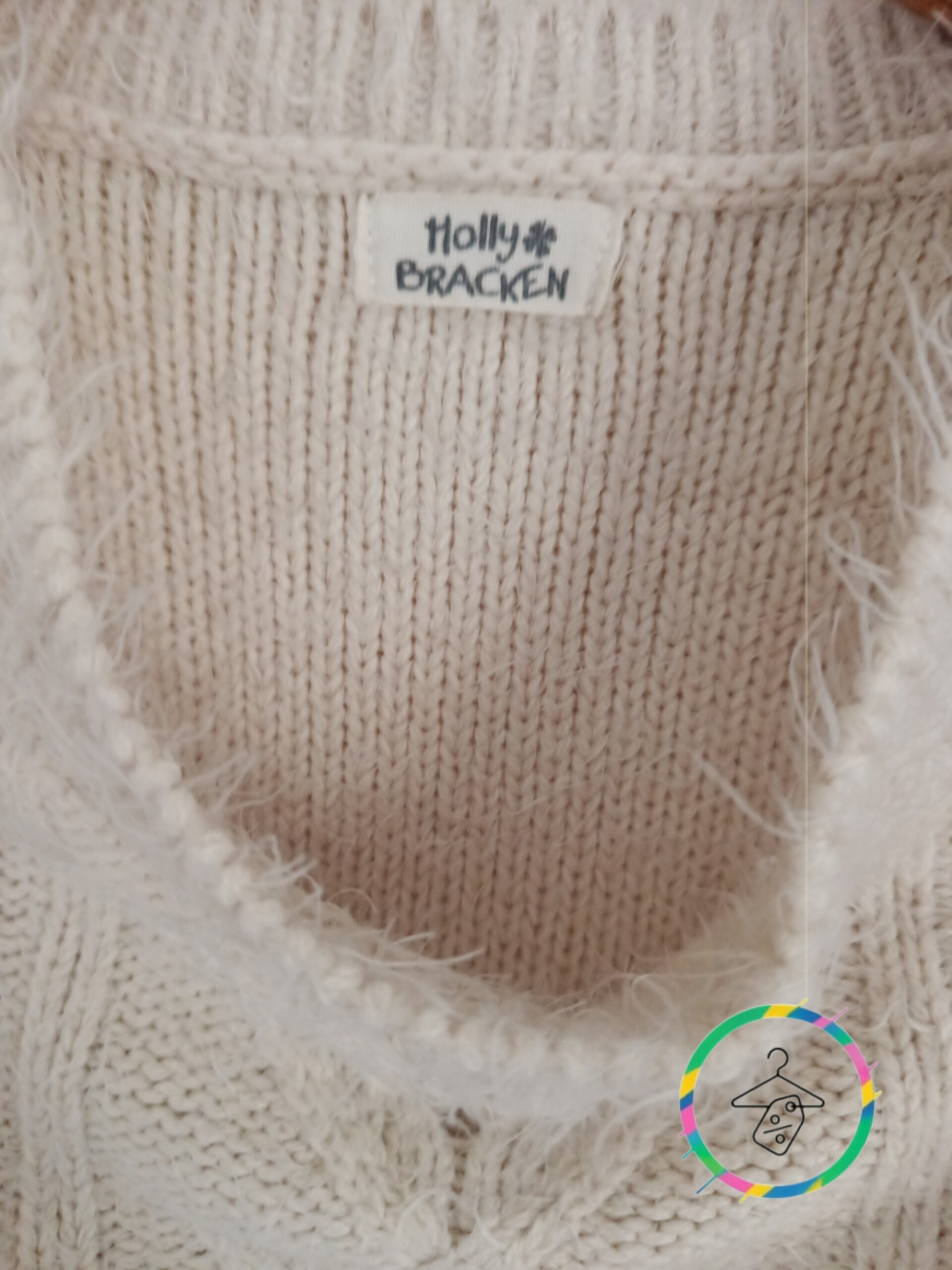 🤍 Pull femme HOLLY BRACKEN – Taille unique (convient M) 🤍 A1573 – Image 2