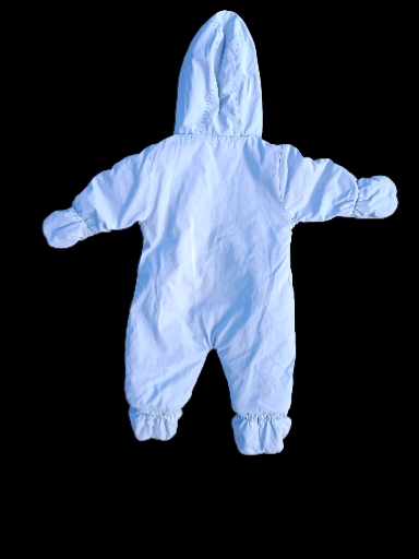 Combinaison pilote bébé bleue – KIABI – 6 mois A1556 – Image 2
