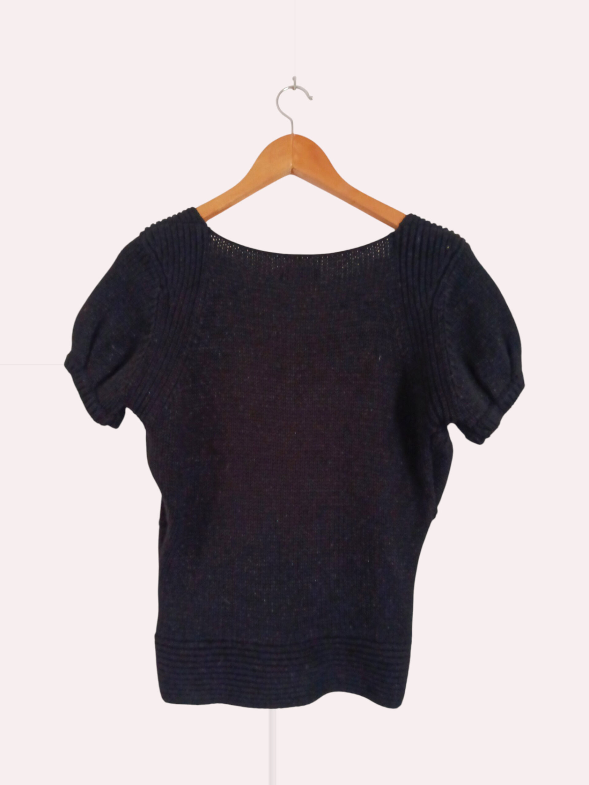 Gilet / boléro femme légèrement scintillant – Taille 40 – No Excuse ✨ A1606 – Image 2