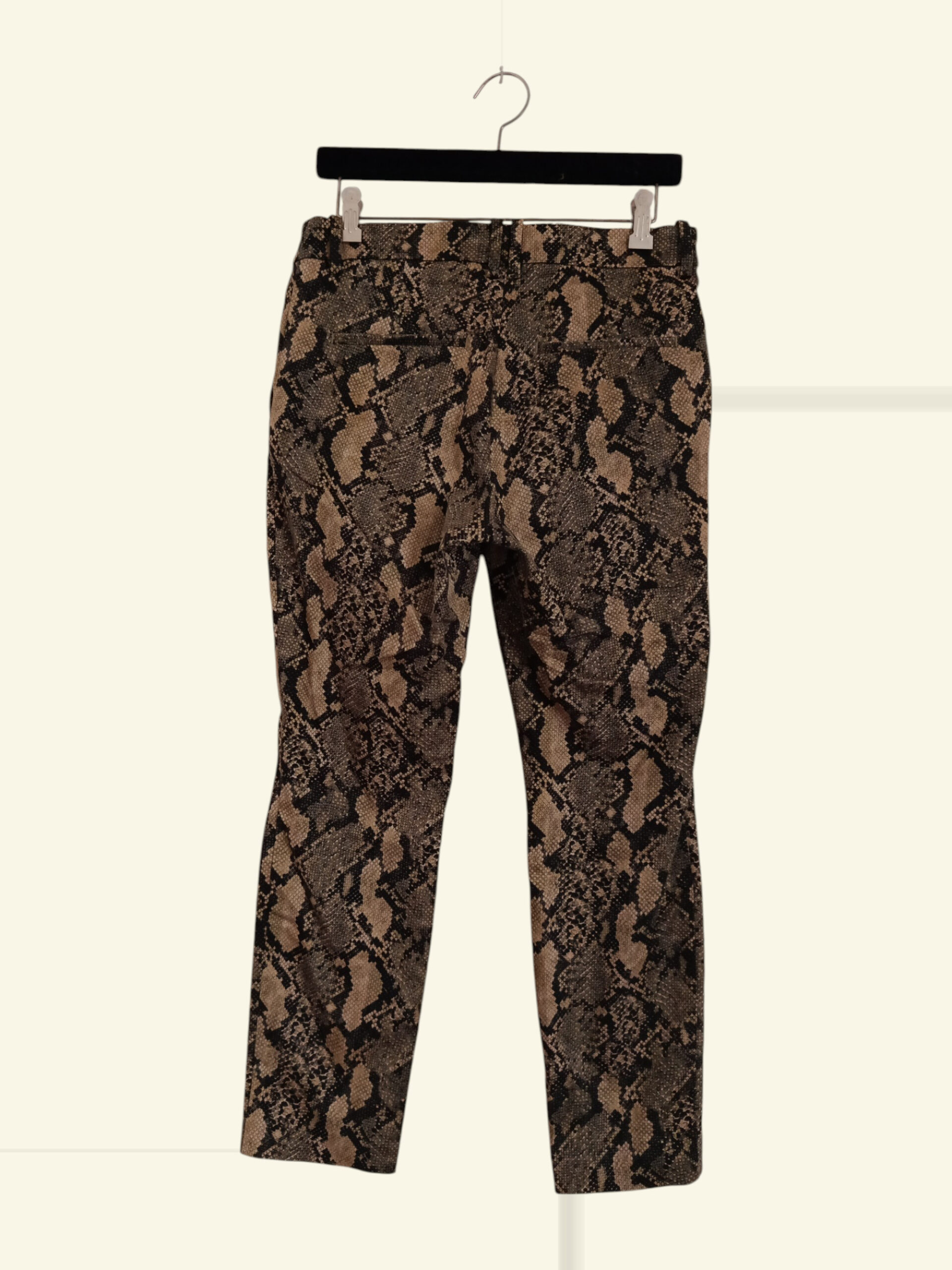 Pantalon H&M femme – Taille 40 – Imprimé serpent A1598 – Image 2