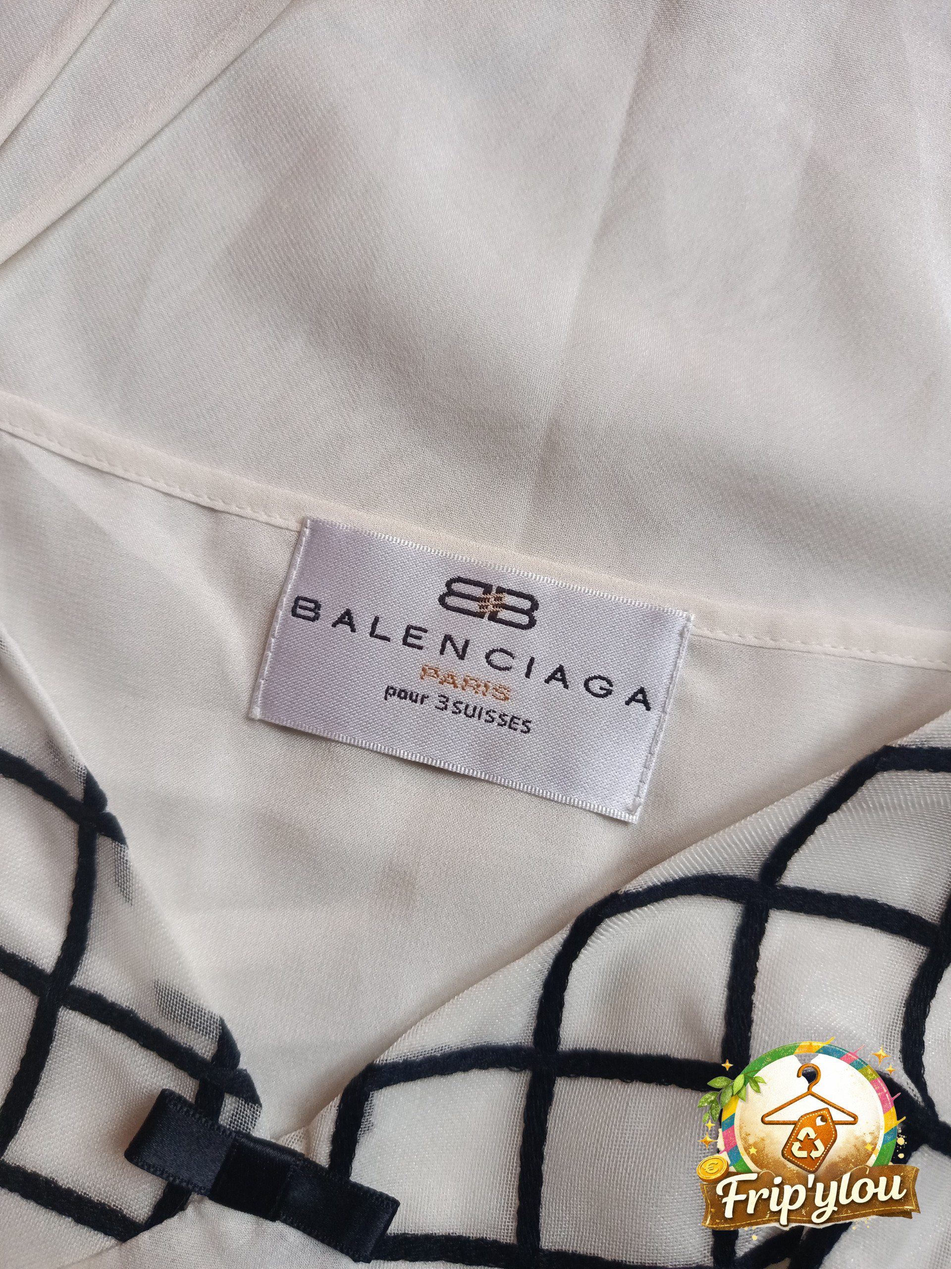 Nuisette BALENCIAGA pour 3 Suisses – Taille 40 A1680 – Image 2