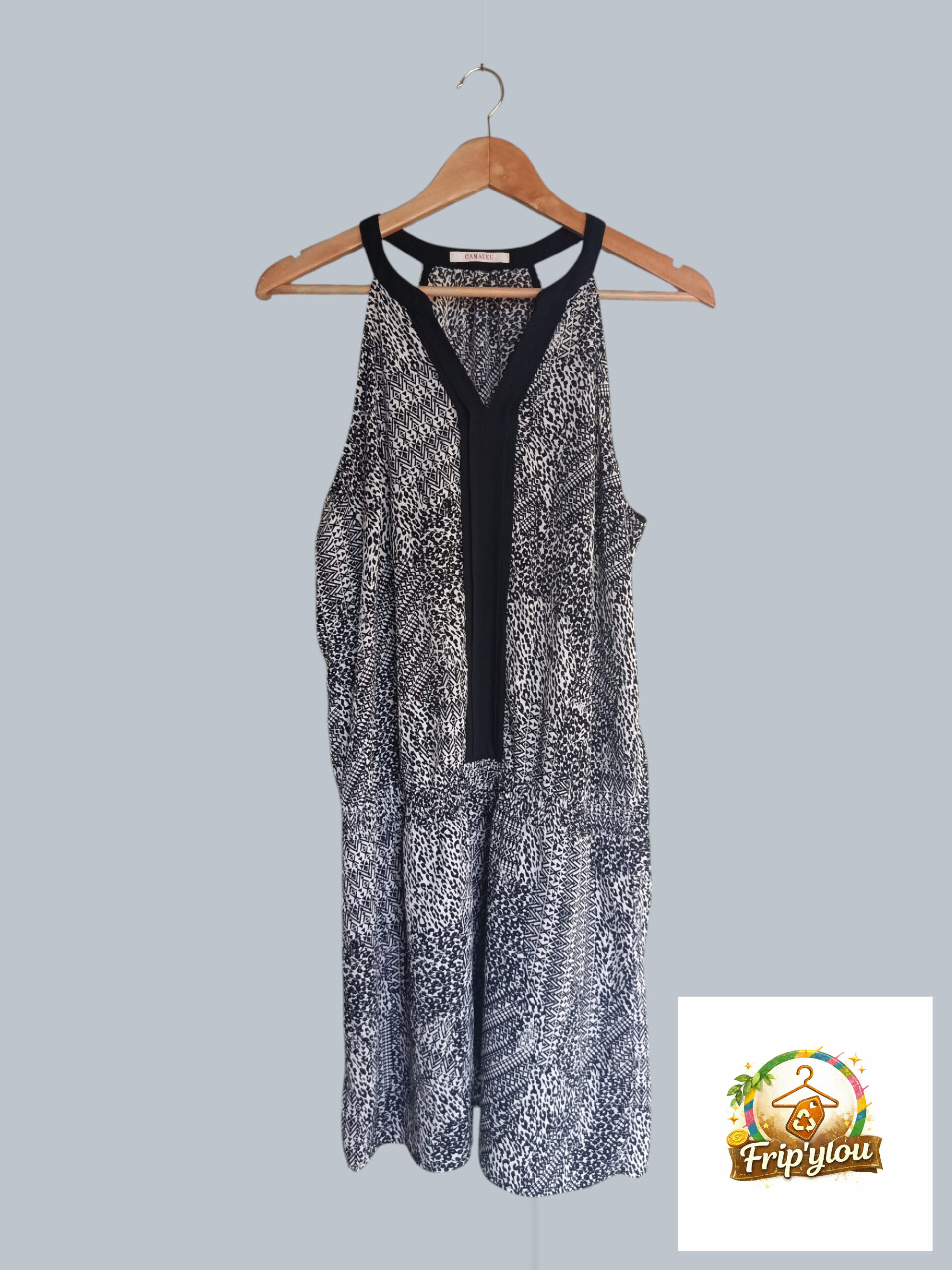 Robe fluide Camaïeu – Taille 44 femme A1692