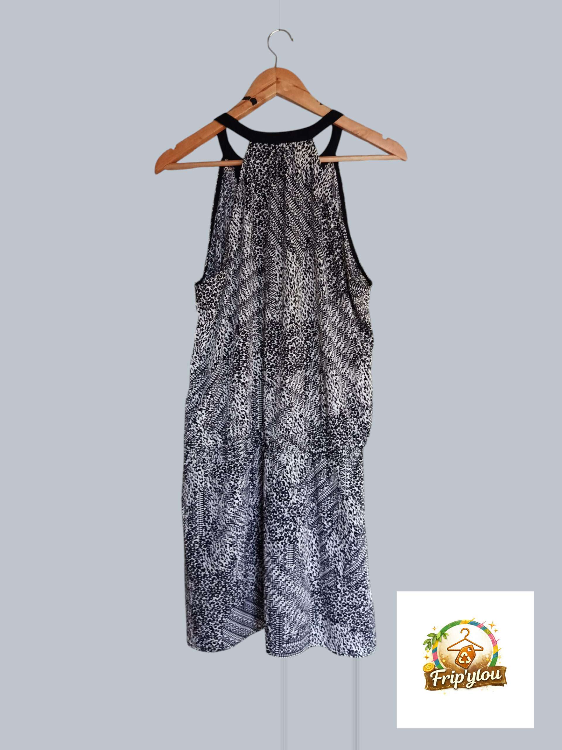 Robe fluide Camaïeu – Taille 44 femme A1692 – Image 2