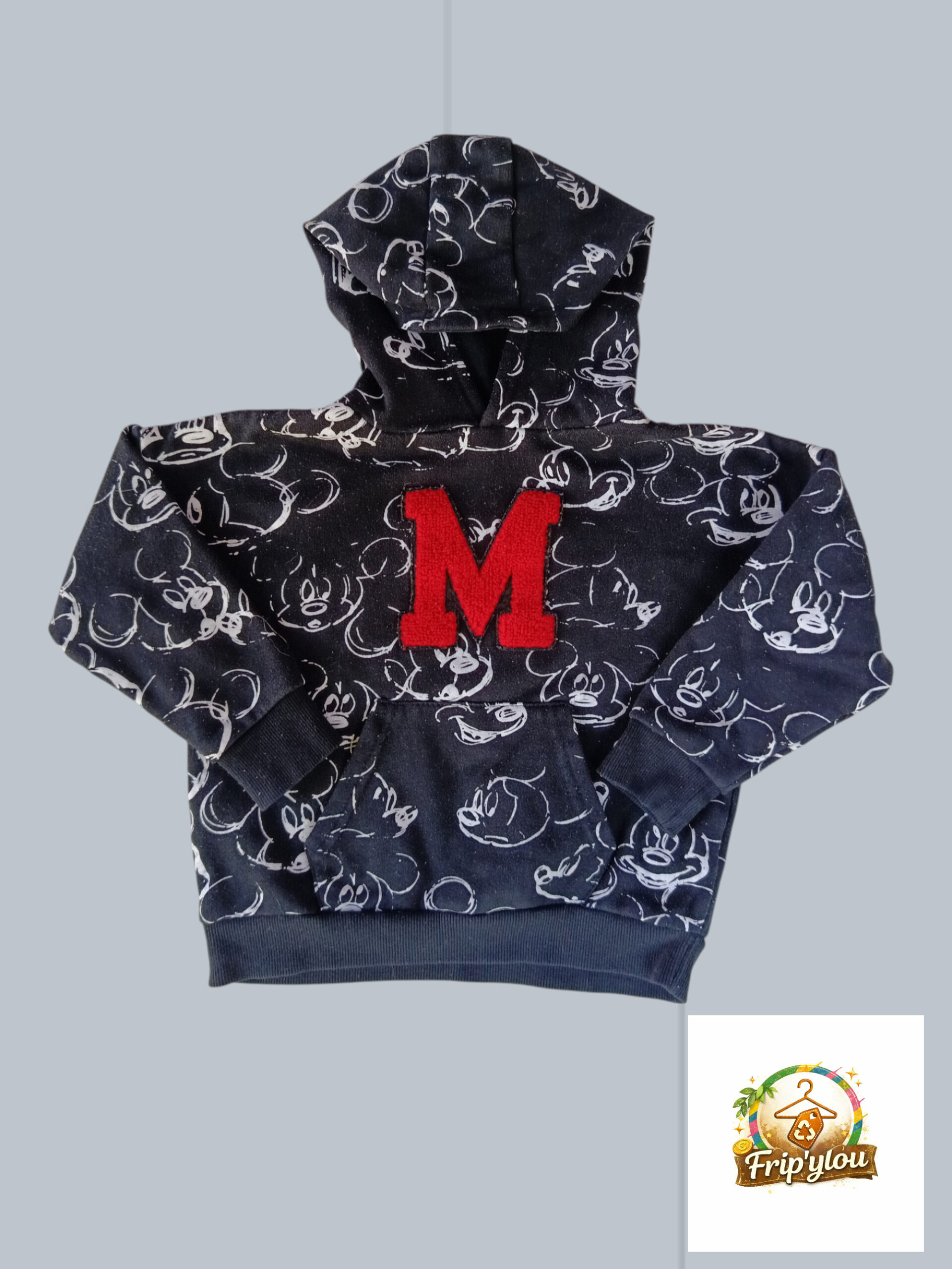 Sweat à capuche Disney Mickey Mouse – 3/4 ans (104 cm) A1697