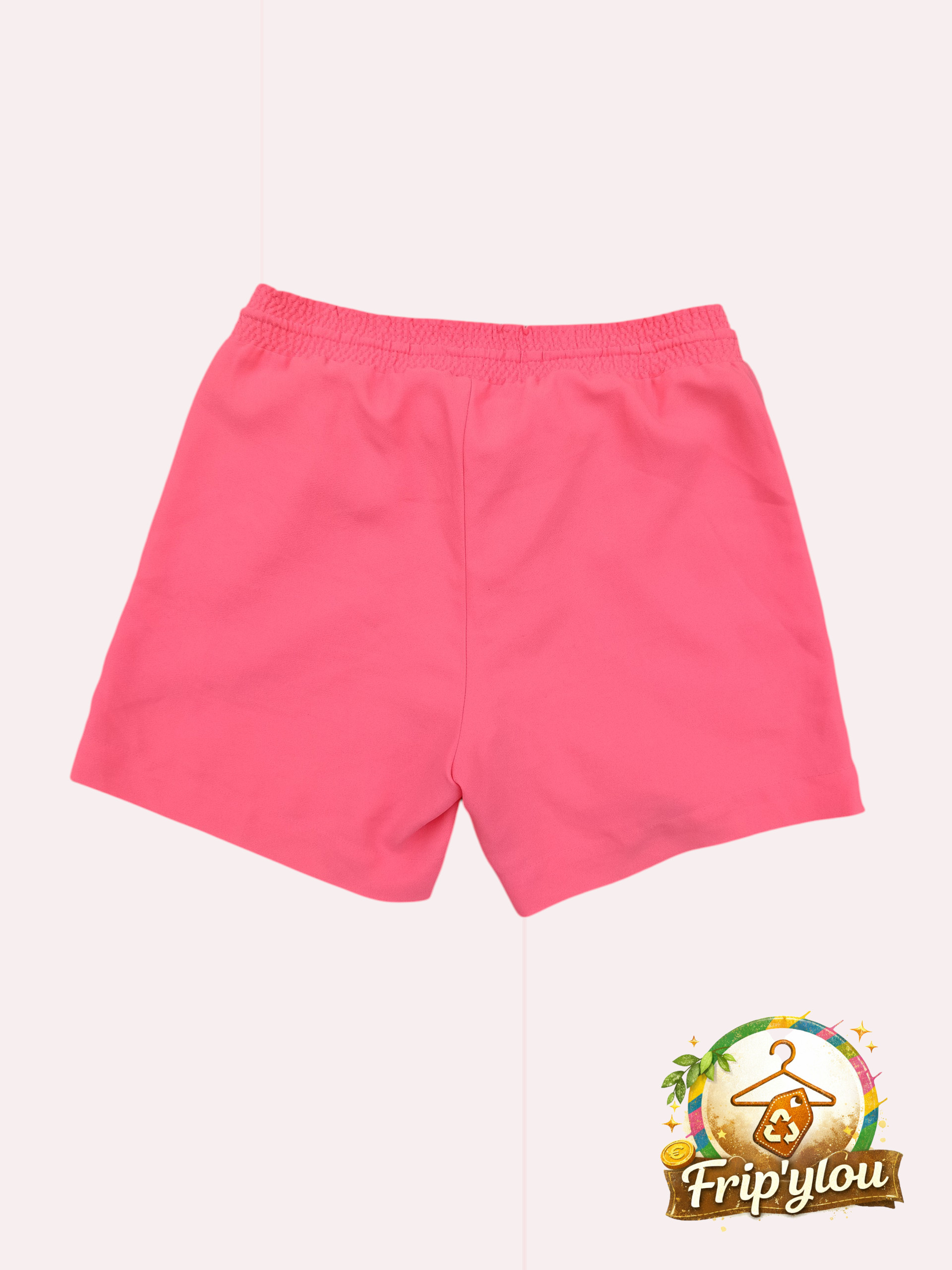 Short fluide rose corail fluo MAJE – Taille 2 (≈ 38) A1677 – Image 2