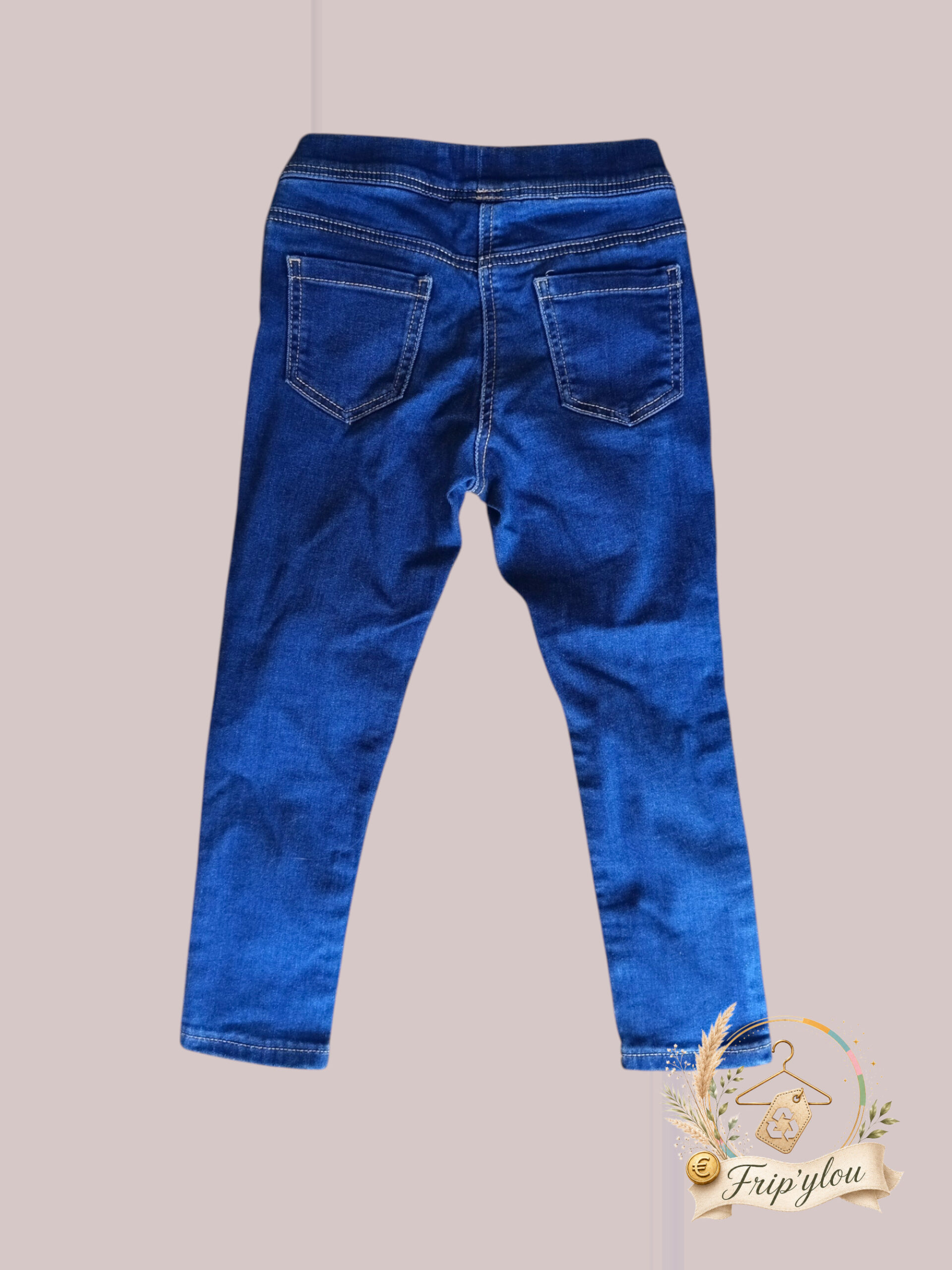 Jean slim fille C&A – 5 ans (110 cm) – A1770 – Image 2