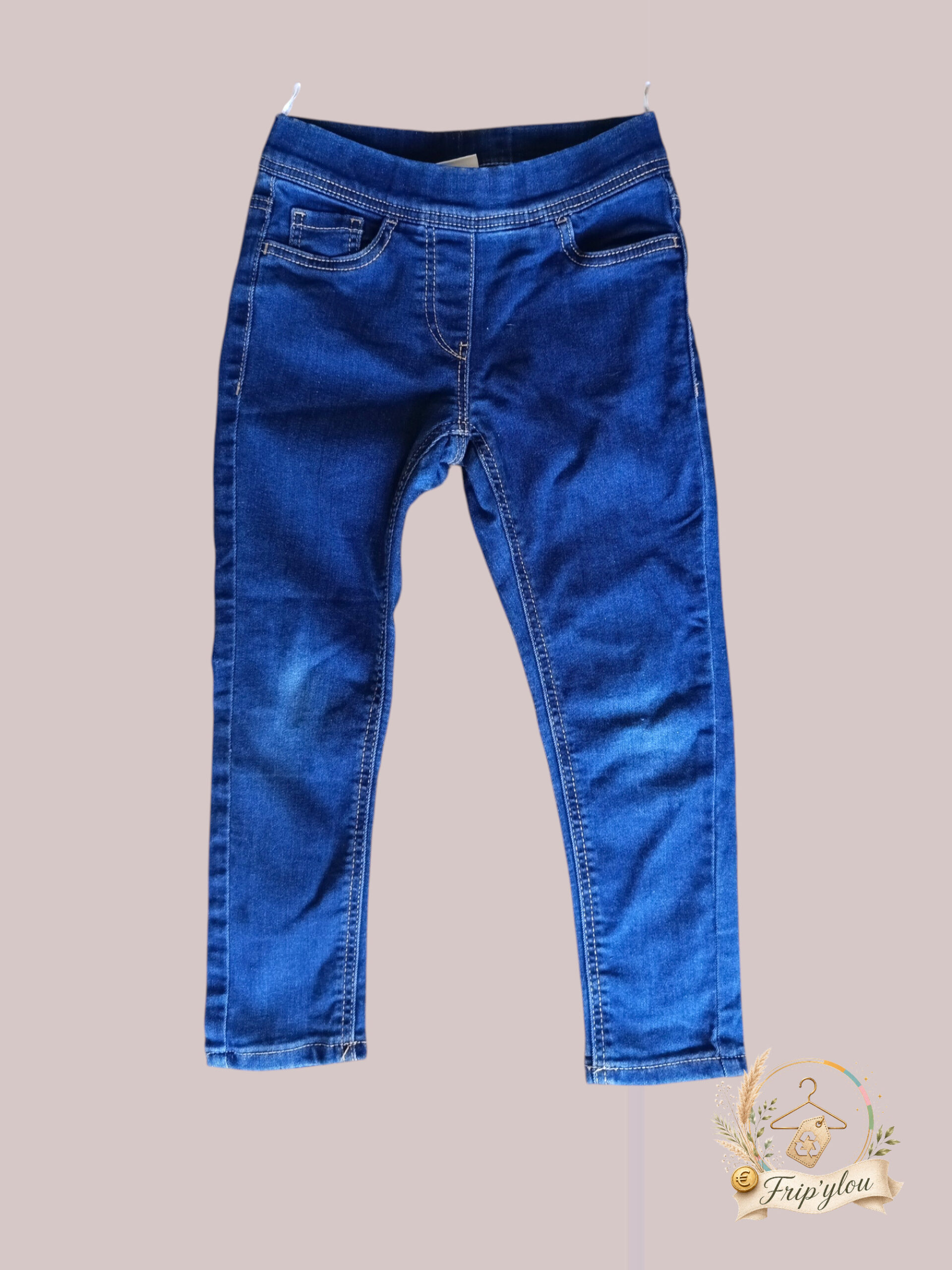 Jean slim fille C&A – 5 ans (110 cm) – A1770