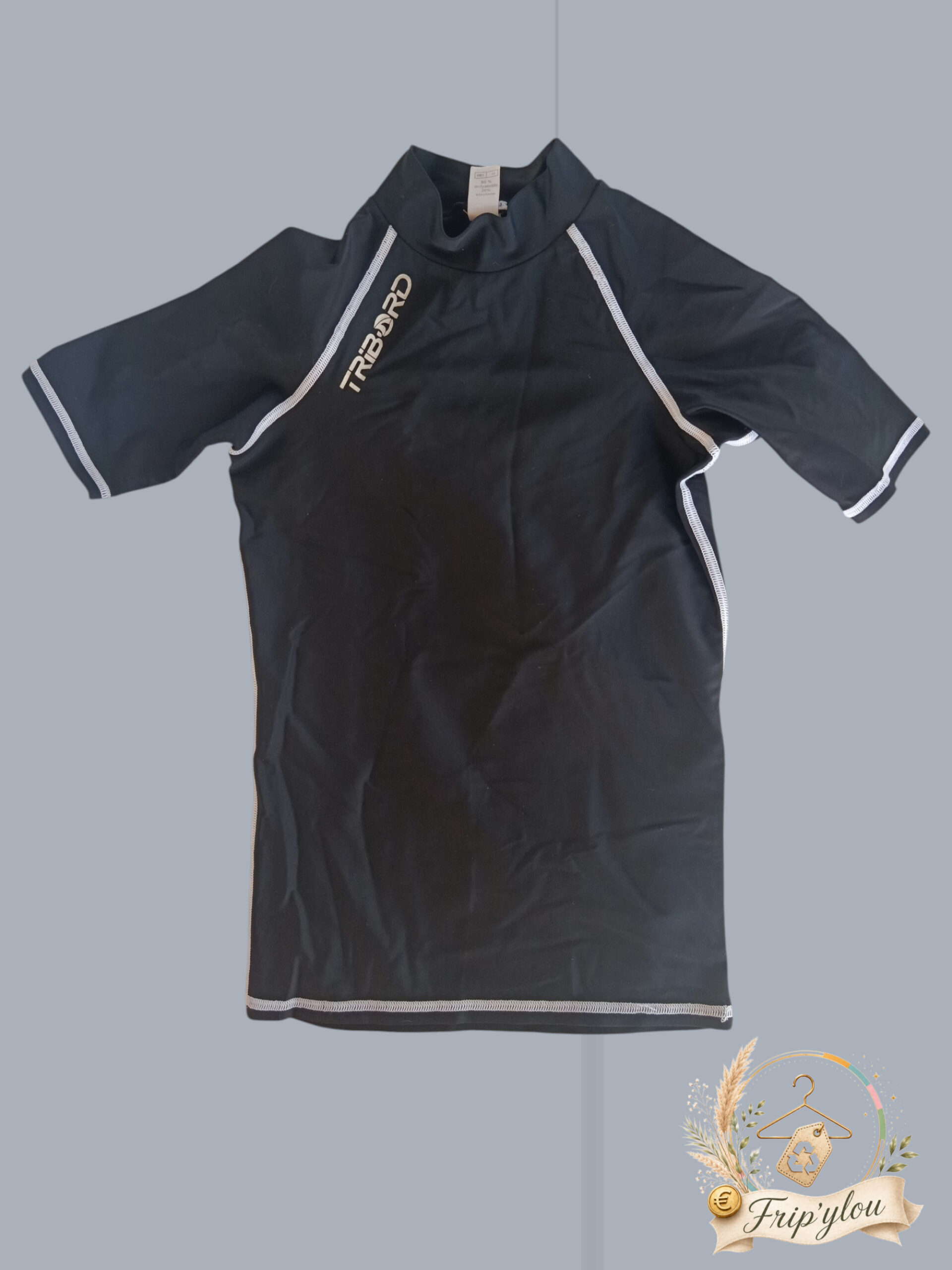 T-shirt anti-UV Tribord – 12 ans mixte - A1779