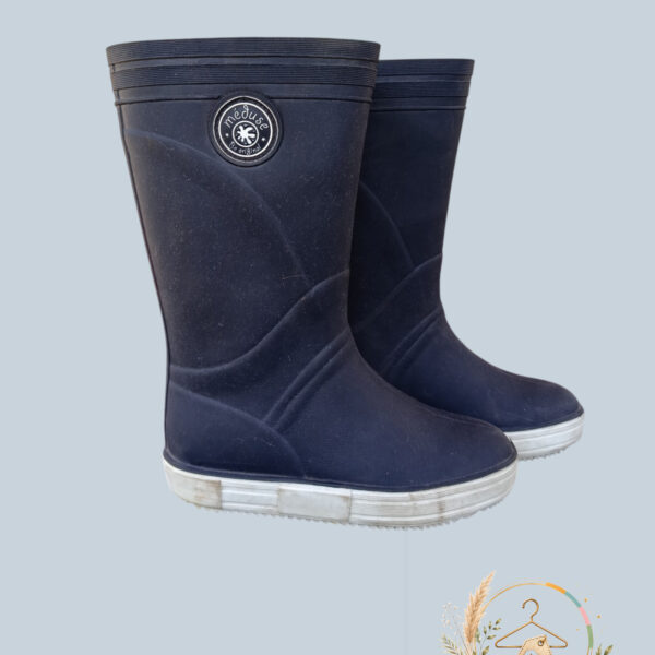 Bottes de pluie Méduse bleu marine – taille 30/31 - A1789
