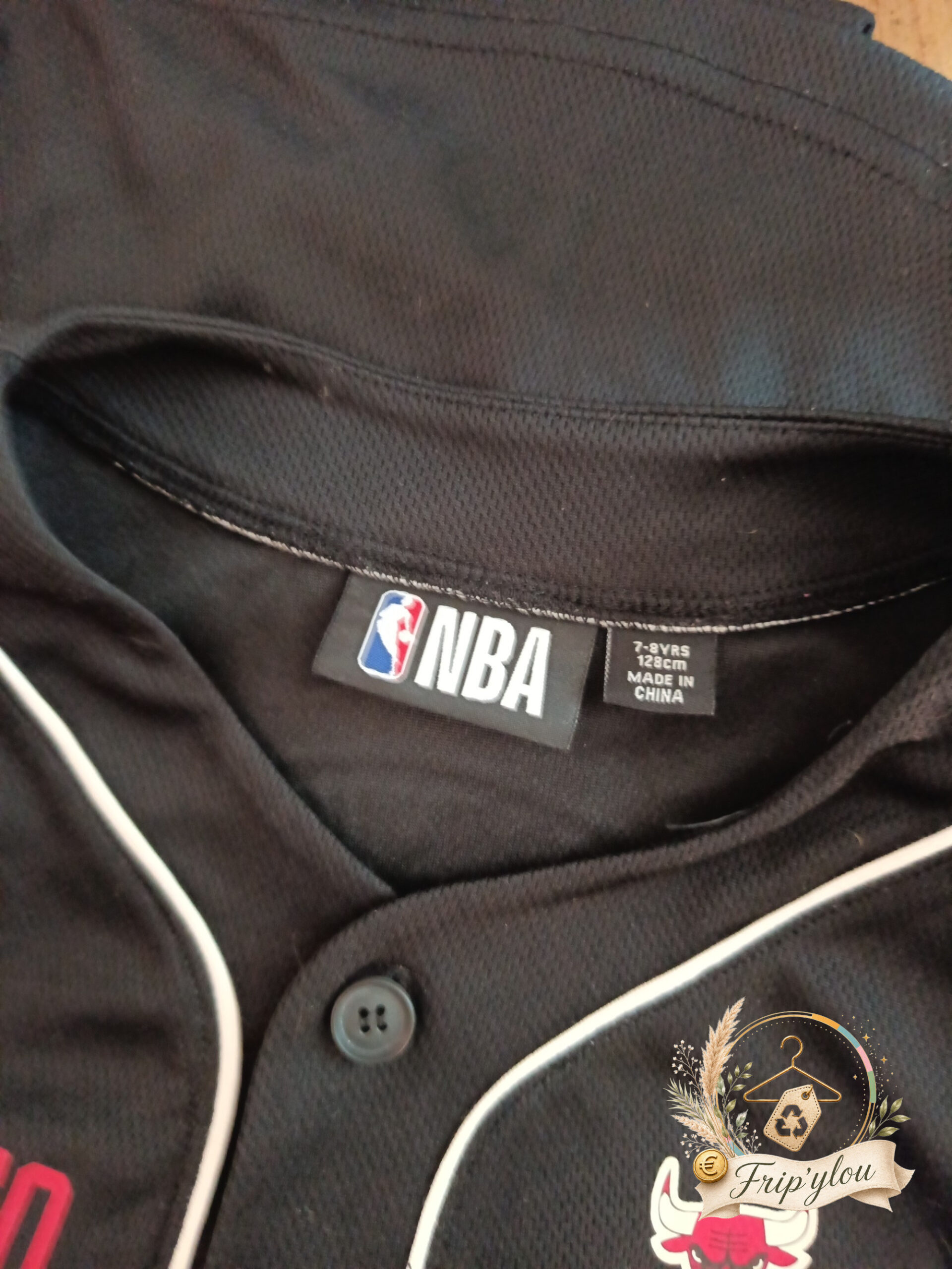 Maillot basket Chicago Bulls NBA – Enfant 7/8 ans - A1790 – Image 2