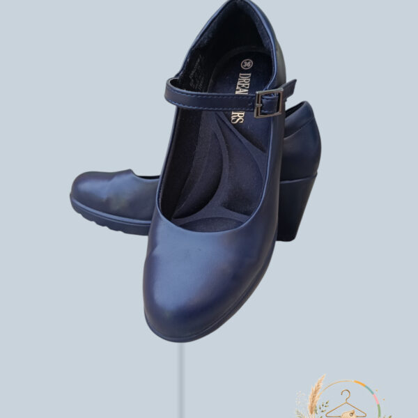 Chaussures à talons style Mary Jane / Baby bleu marine — DREAM PAIRS — T. 36 - A1823